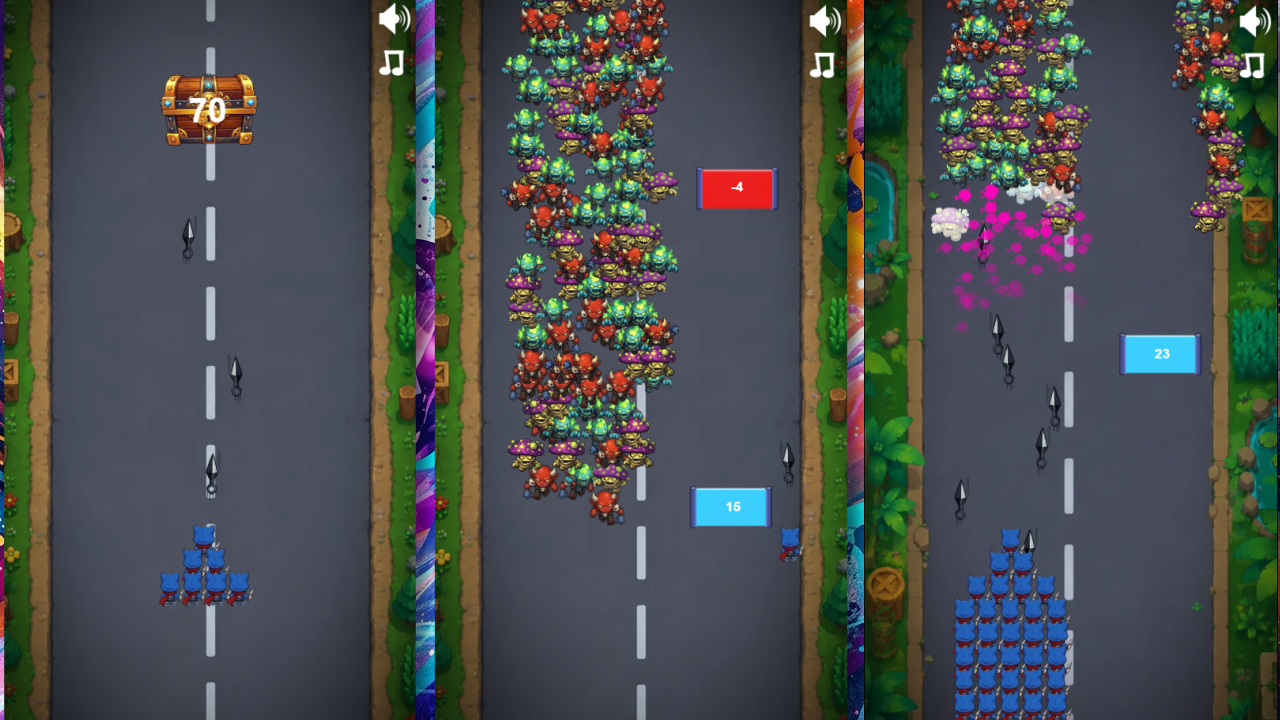 Brawl Rush: Number Arena — screenshot 3
