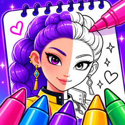 K-Pop Hunters: Draw and Shine!