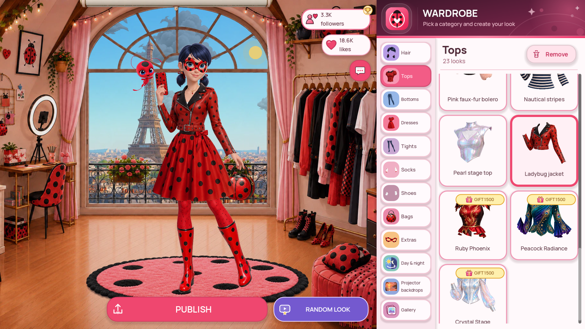 Ladybug: Blogger Dress Up — screenshot 7