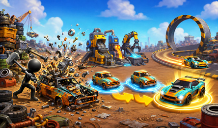 Crash and Merge Cars