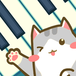 Tiles Cat Piano