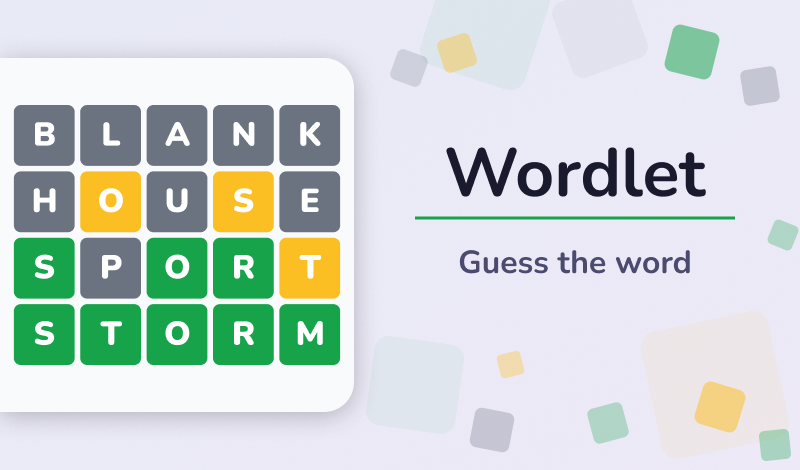 Wordlet: Guess the word game cover