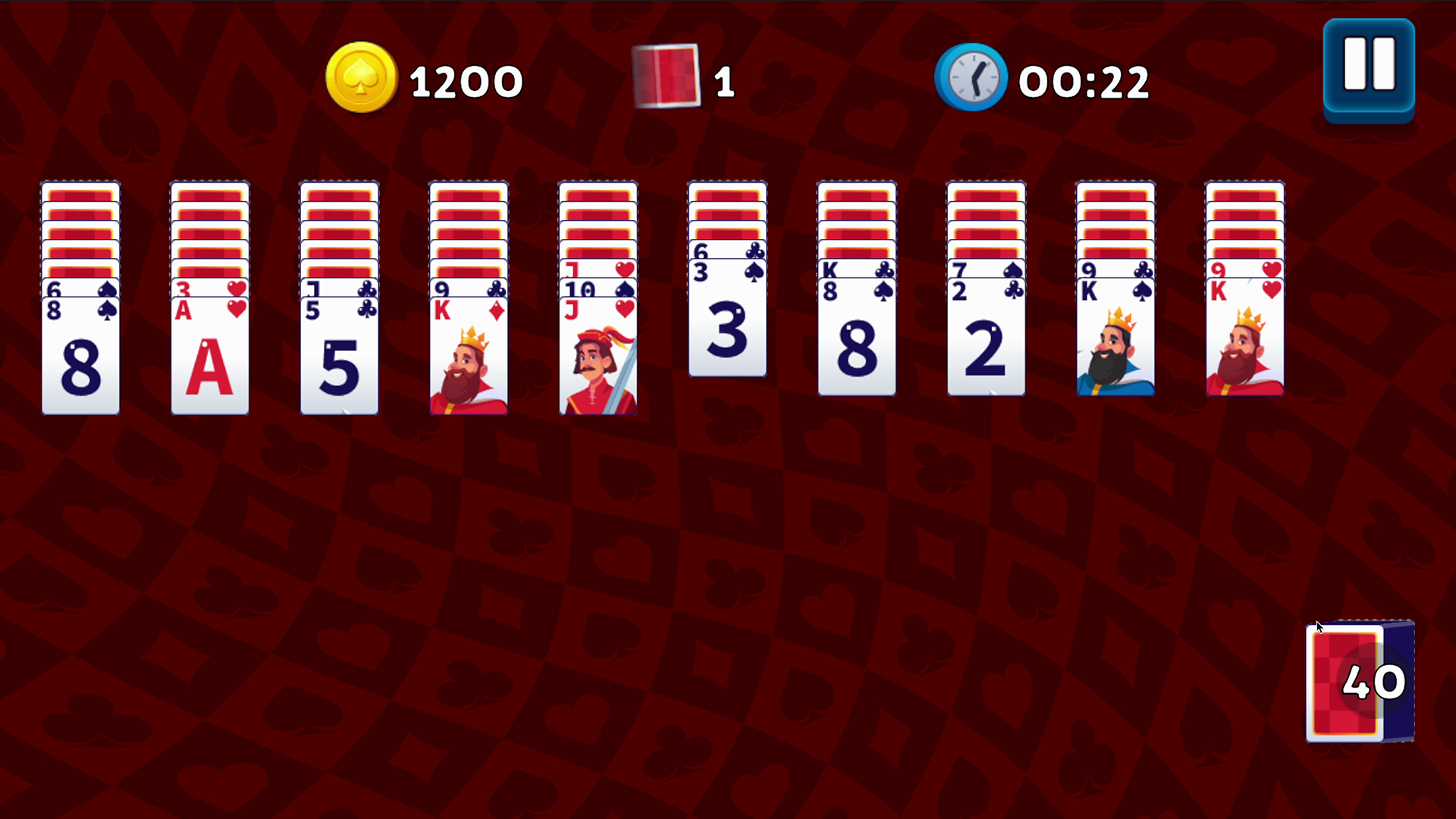 Классический Пасьянс: Паук — screenshot 6