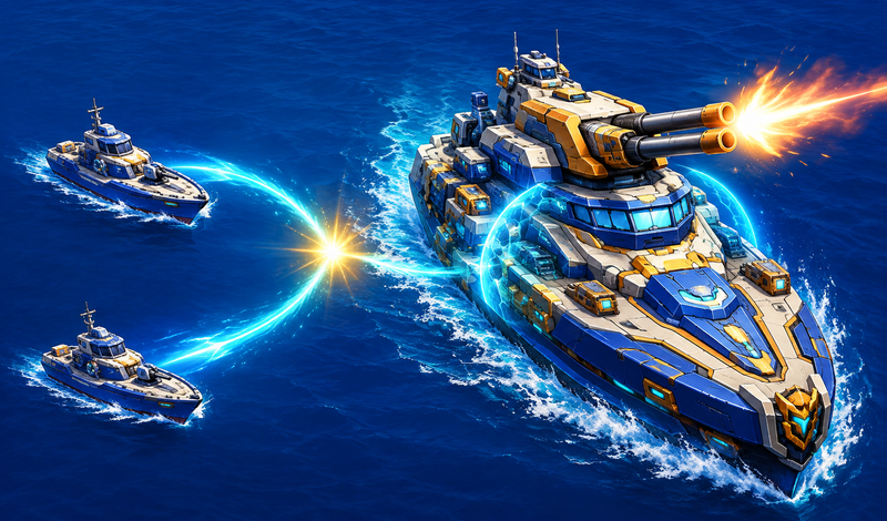 Merge Fleet: Endless Voyage game cover