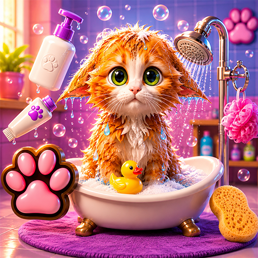 Help the kitten. Pets. icon