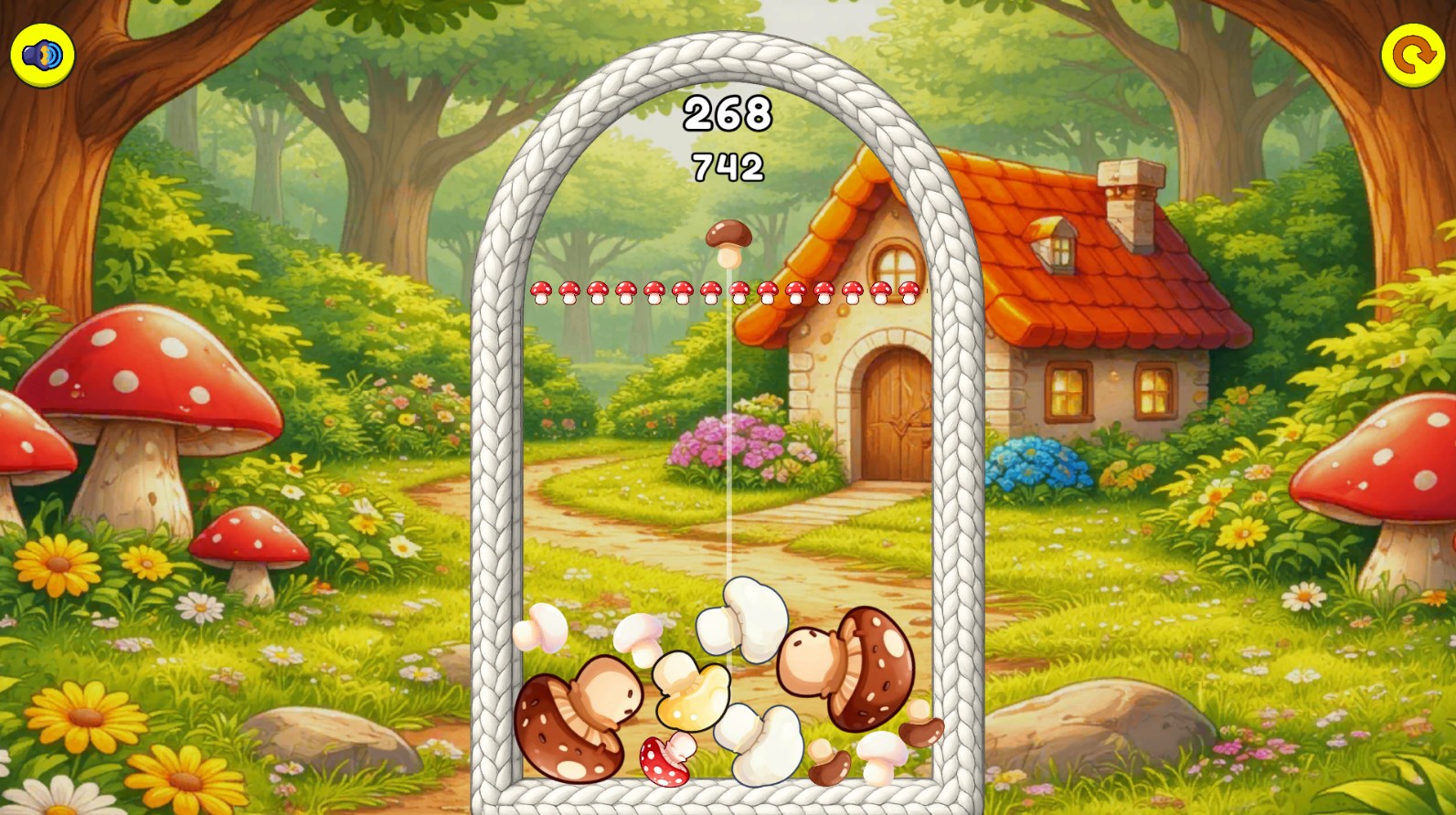 Merge Mushrooms: Magic Fusion! — screenshot 5