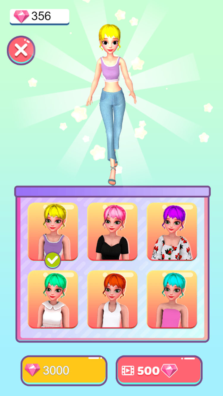 Hair Collect Arena screenshot 10