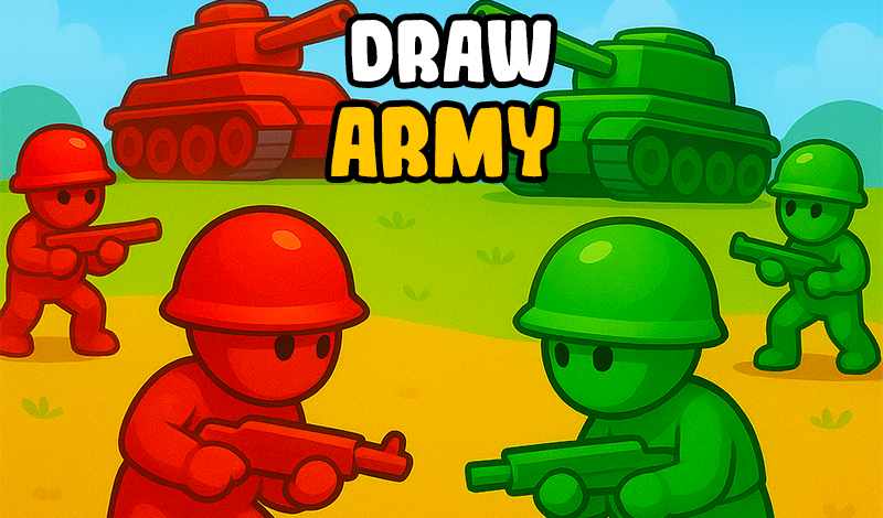 Draw army game cover
