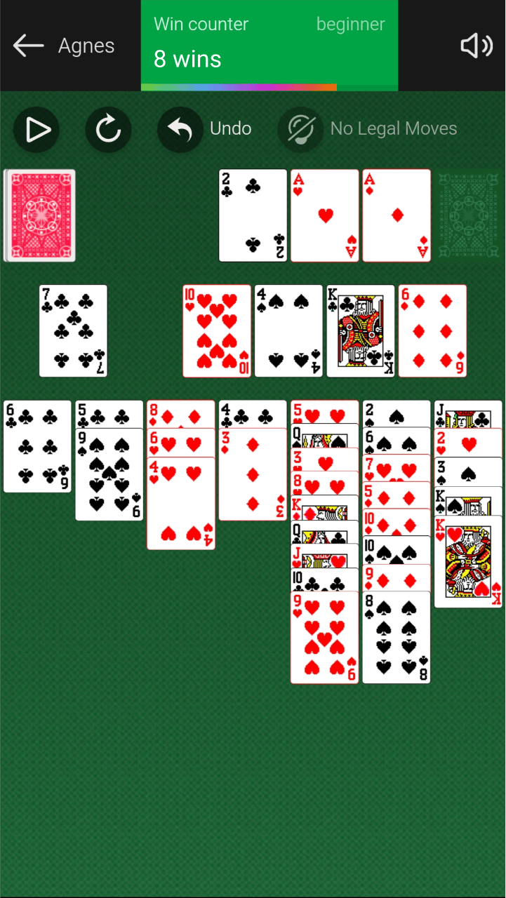 Agnes Solitaire screenshot 8