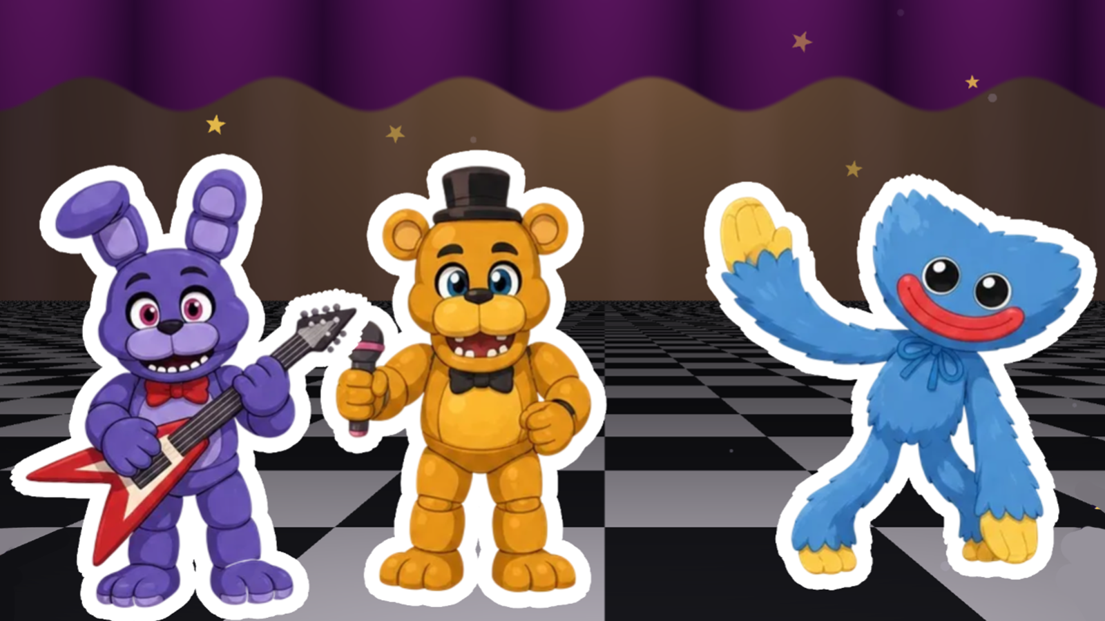 Horror Merge: Freddy, Huggy, Tung Tung Sahur screenshot