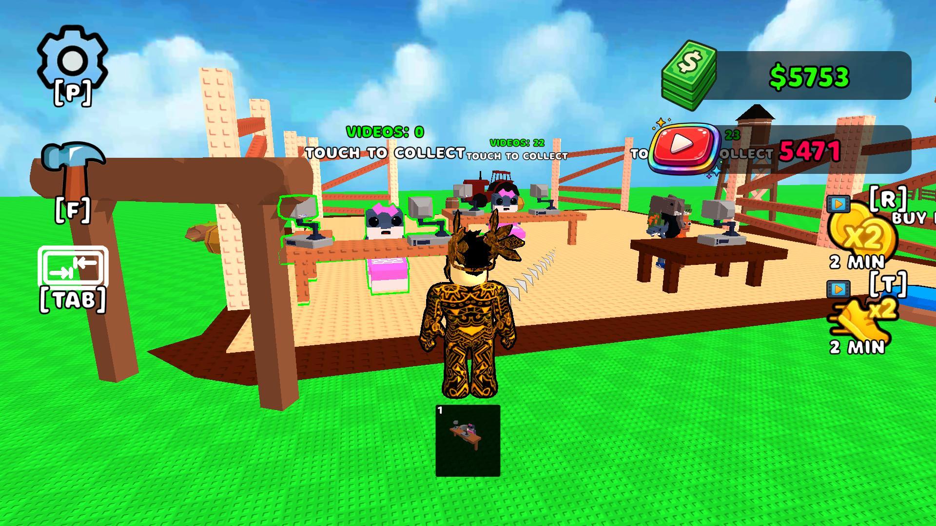 Be a Brainrot Blogger! Obby Magnate Tycoon 3D +1 screenshot