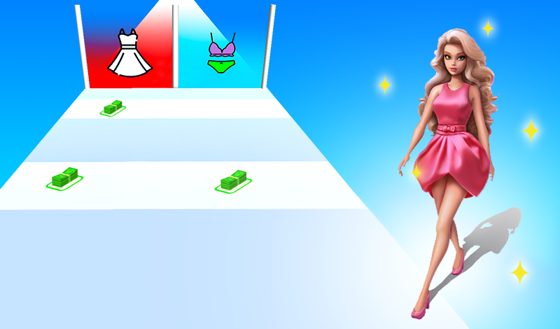 Fashion Queen: Dress Run game cover