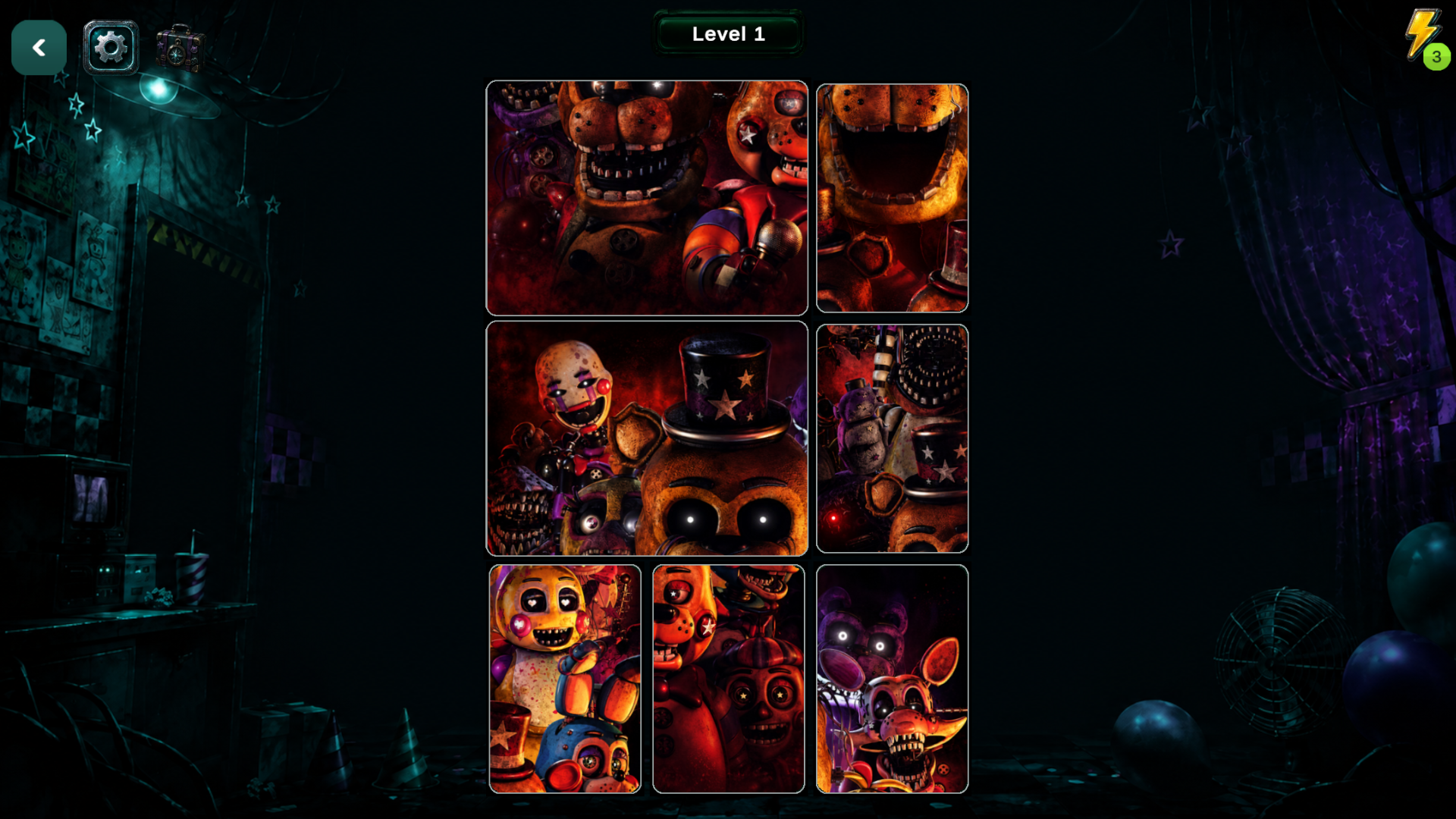 Fnaf Animatronics: Puzzles — screenshot 1