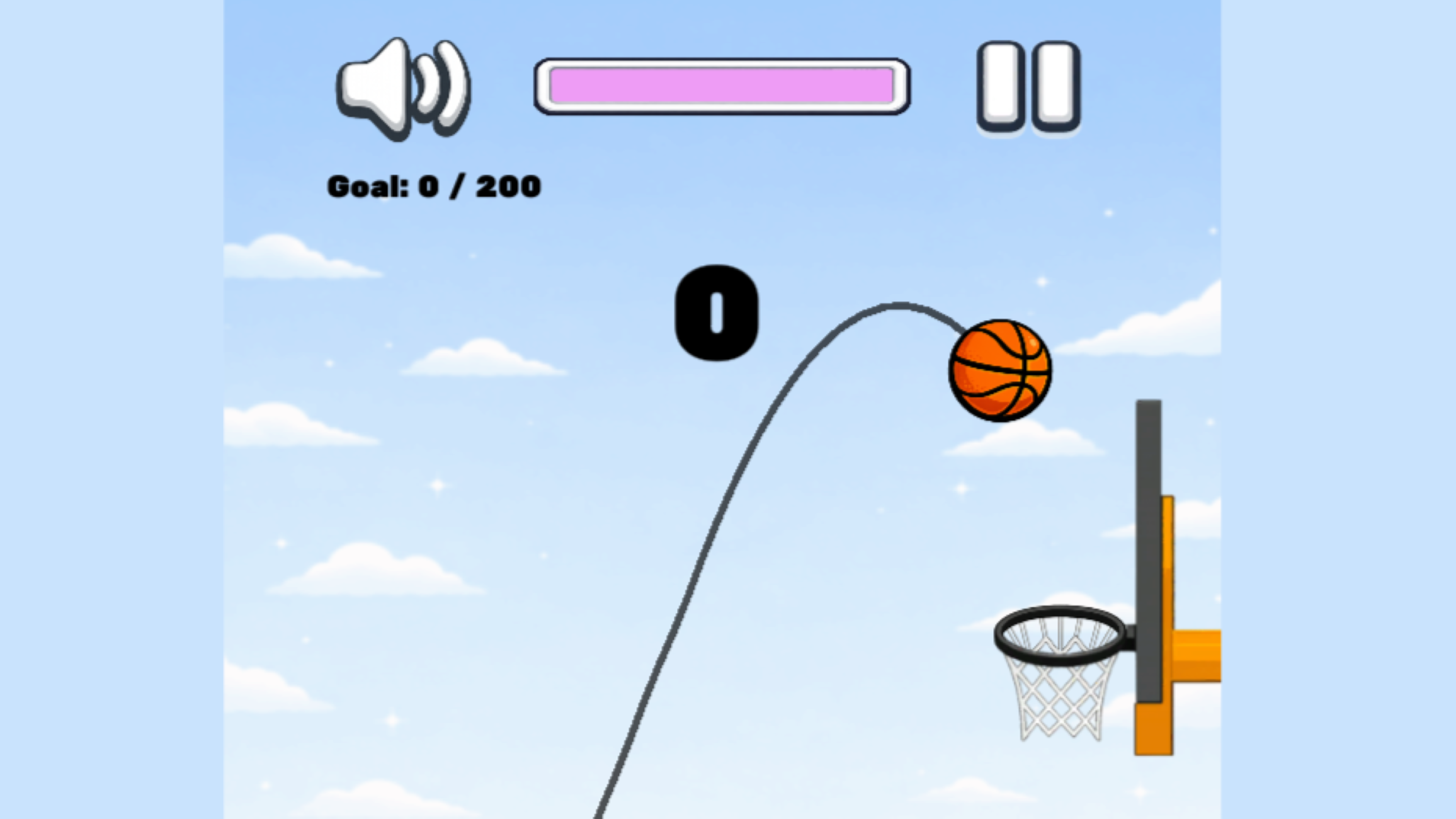 Basketball: Hit the hoop — screenshot 1