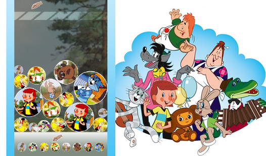Merge The Characters Of Soviet Cartoons