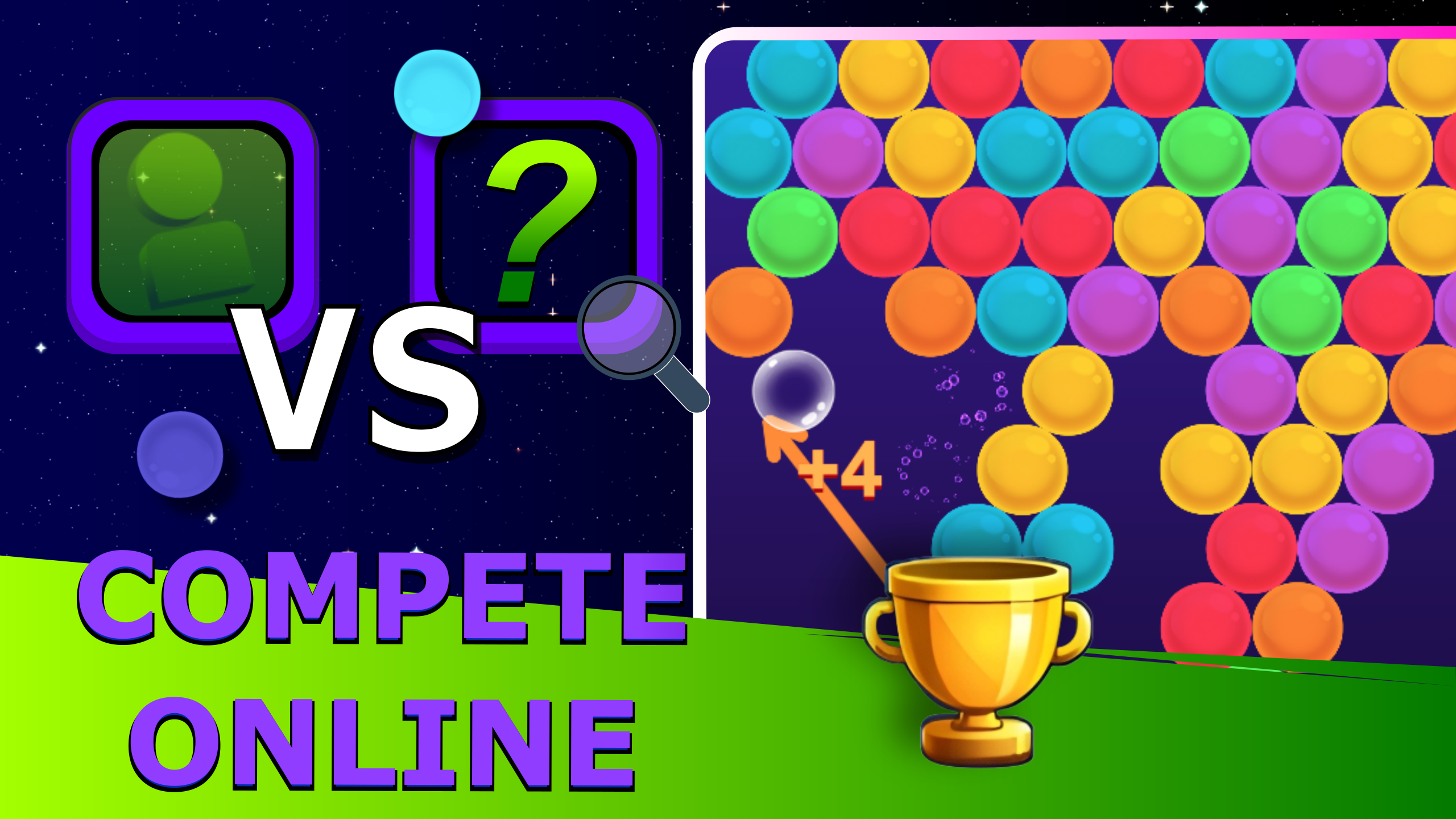 Bubble Duel: Online Puzzle — screenshot 1