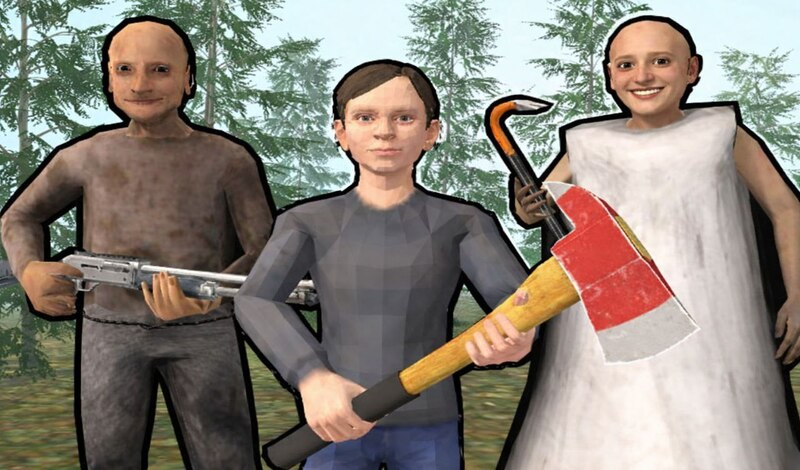 Schoolboy and Granny 2: Survival in the Forest game cover