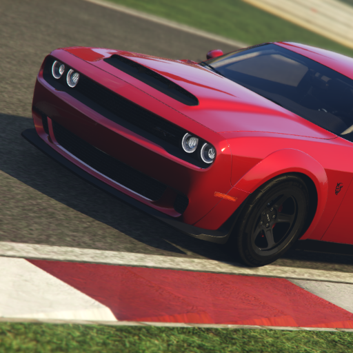 Hustle in a Wildcat Dodge Challenger icon
