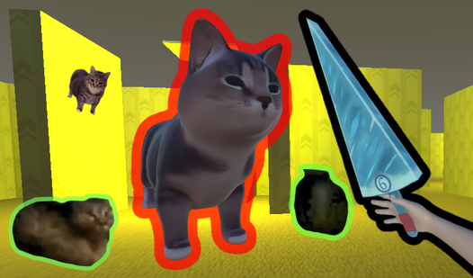 Backrooms: Spinning cat