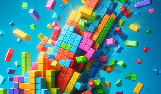 Falling blocks: physics