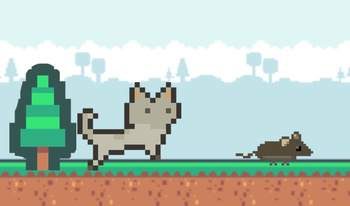 Running Cat