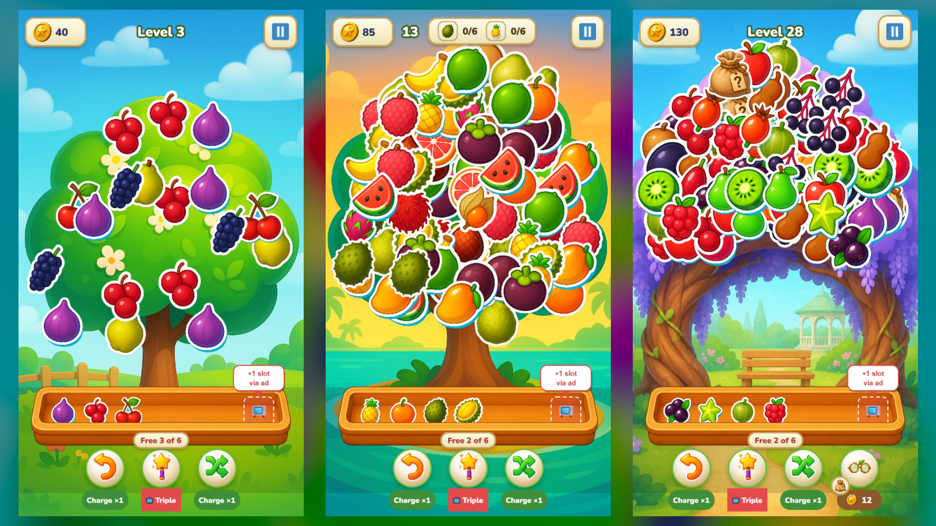 Wonder Gardens: Collect the Fruits — screenshot 1