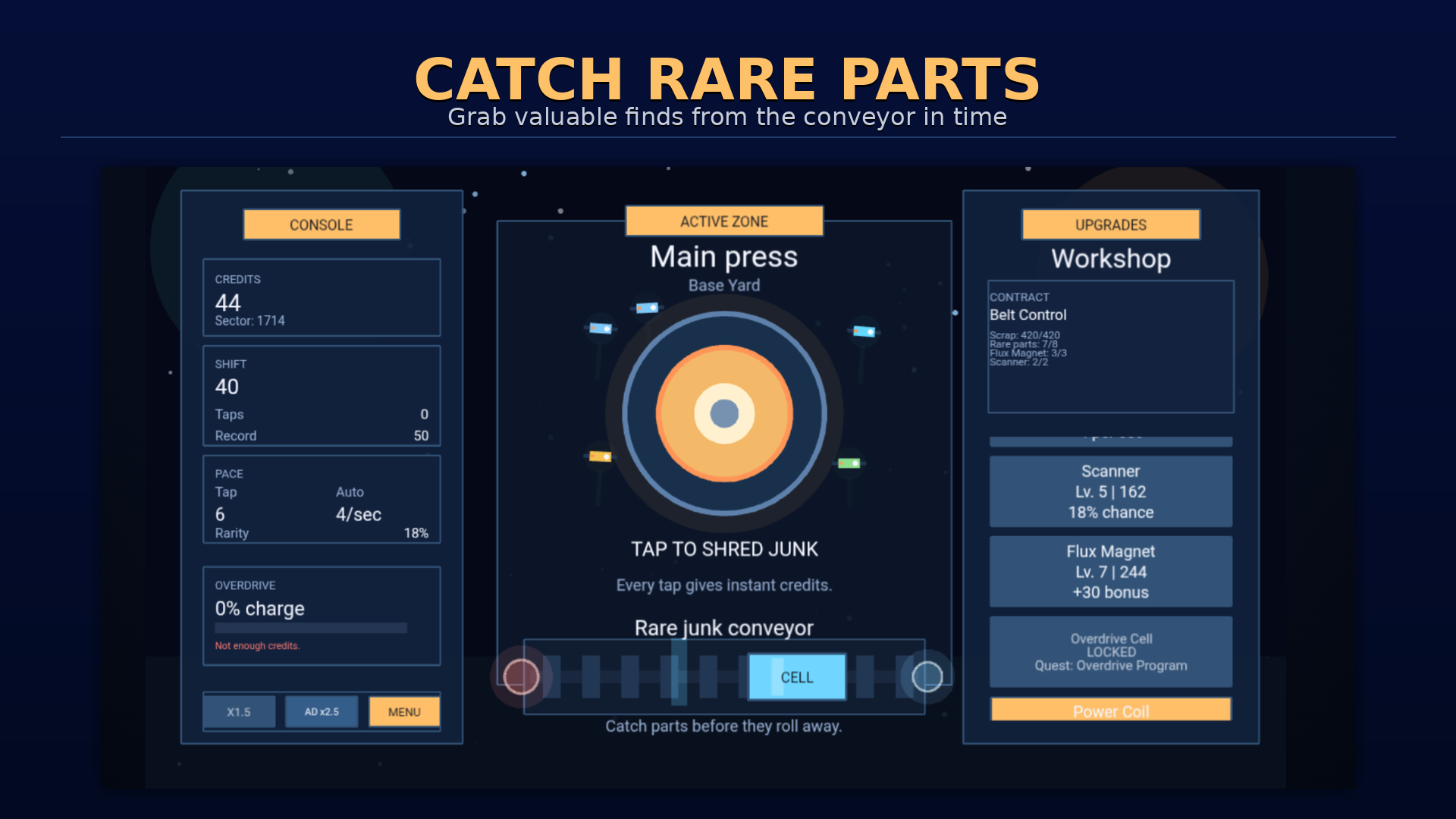 Space Junkyard Clicker — screenshot 2