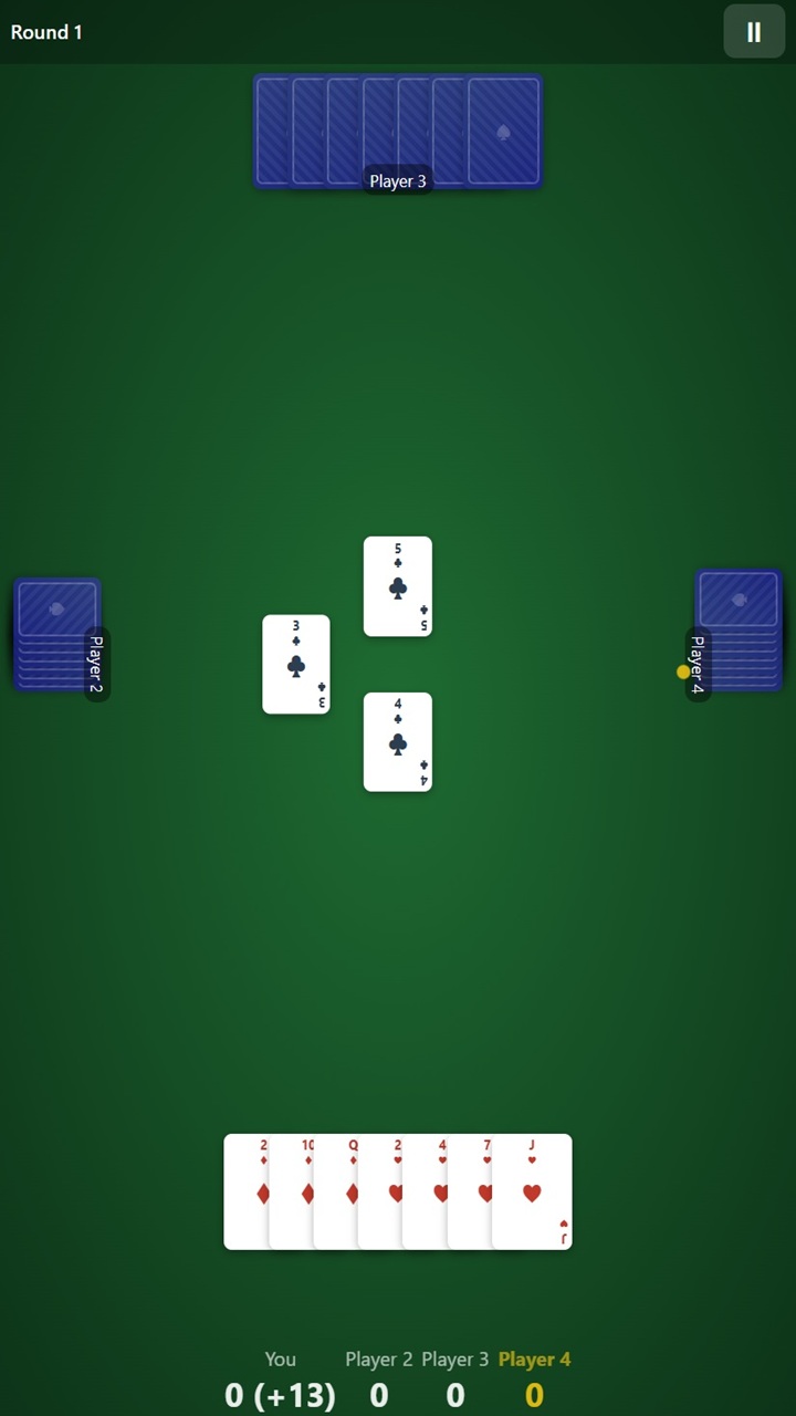 Hearts Online screenshot 4
