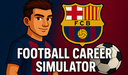 Football career simulator