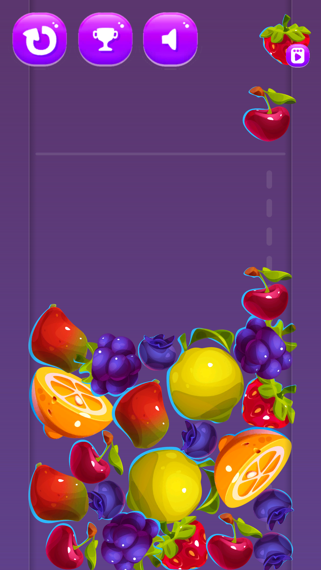 Merge the fruits to reach the watermelon screenshot 6