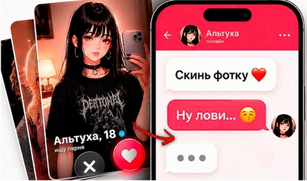 Свайпай и Переписывайся с Девушками