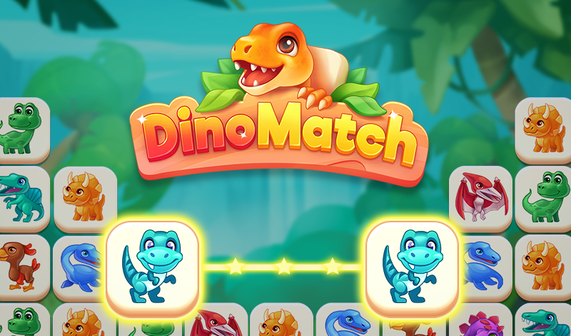 DinoMatch: Mahjong Pairs game cover