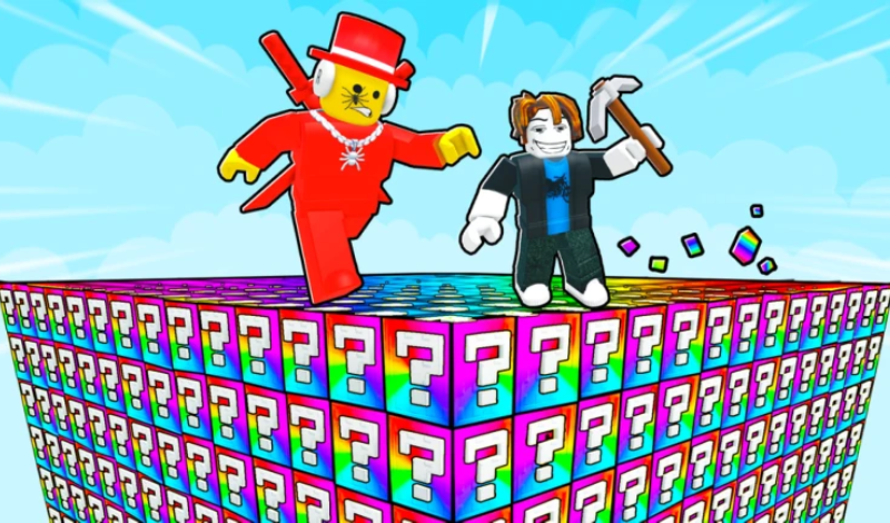 Break a Lucky Block - Get Brainrot! game cover
