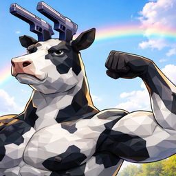 Корова беги, полиция!