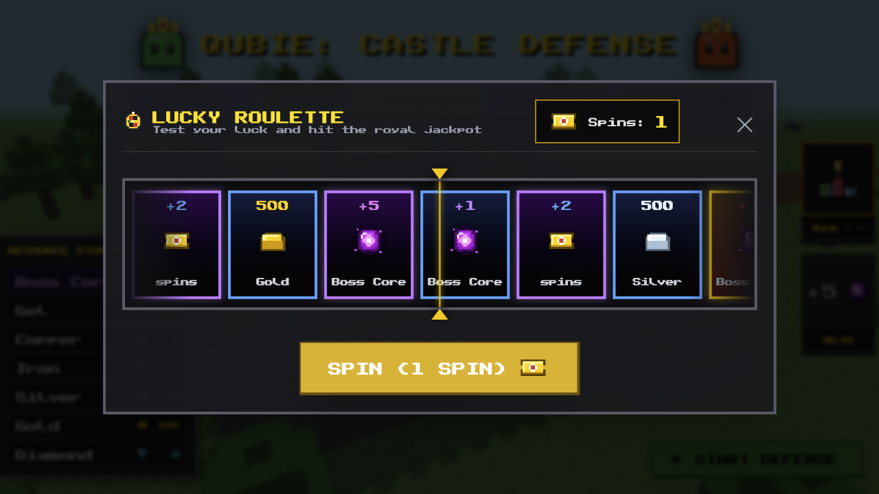 Qubie: Castle Defense screenshot 10