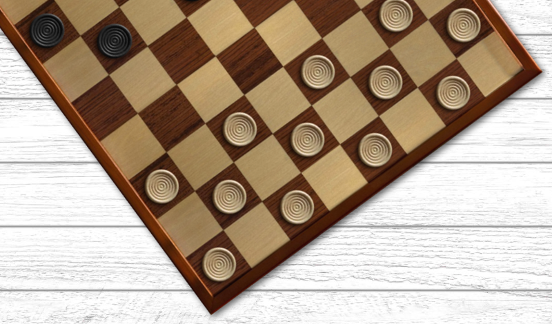 Checkers online game cover