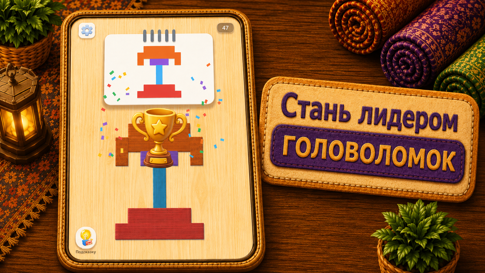 Ковровый пазл — screenshot 5