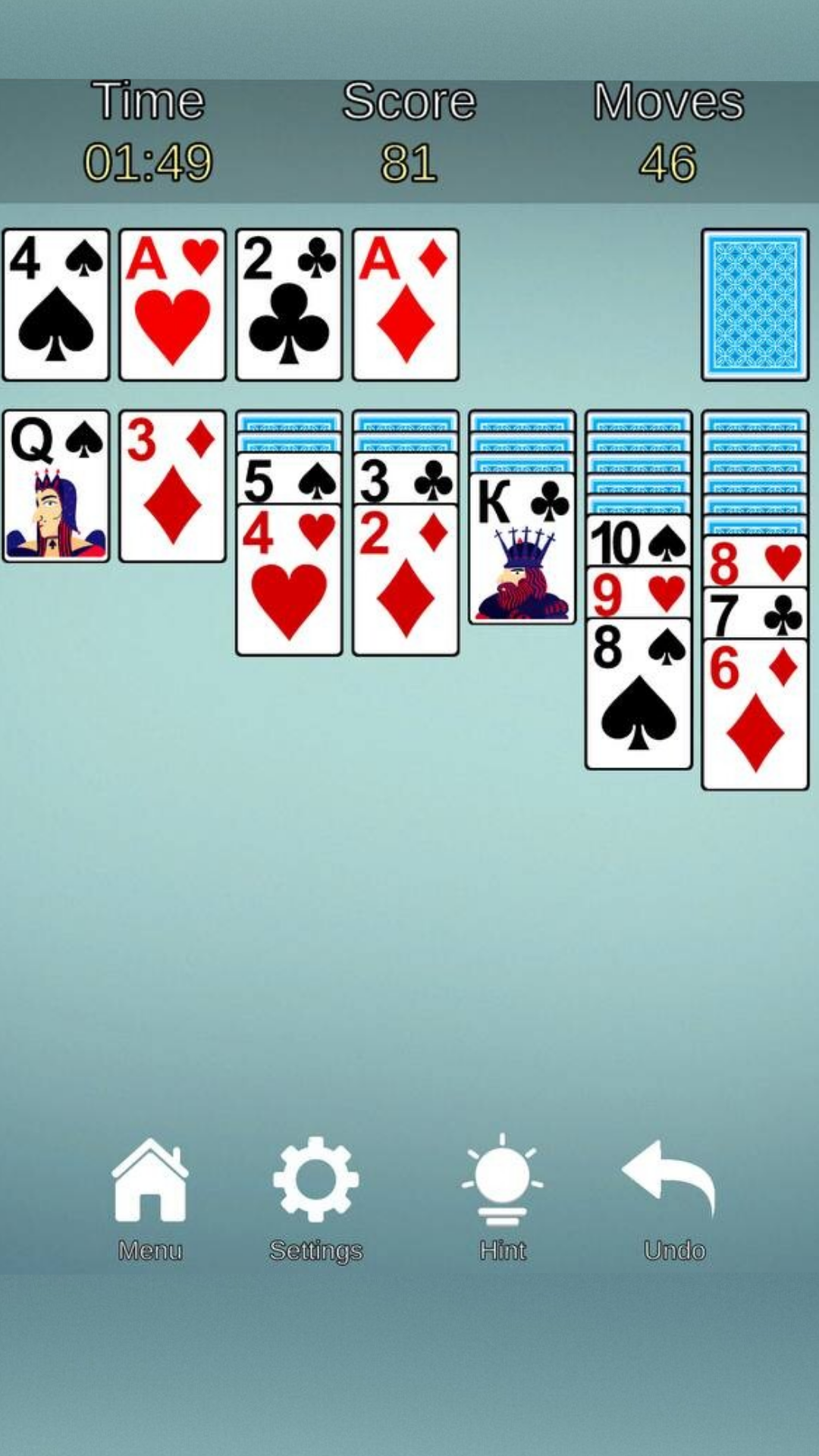 Klondike: Solitaire 1/3 cards for free screenshot 7