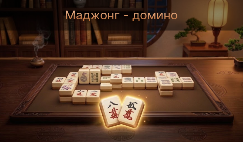 Маджонг - домино game cover