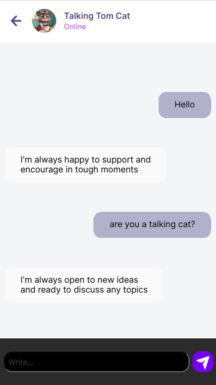 Talking Tom Cat Calls: Chat Prank, Video Call screenshot 9