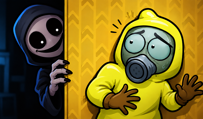 Backroom Escape Run game cover