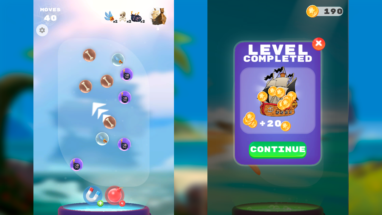 Sea Booty: Pirates Merge — screenshot 1
