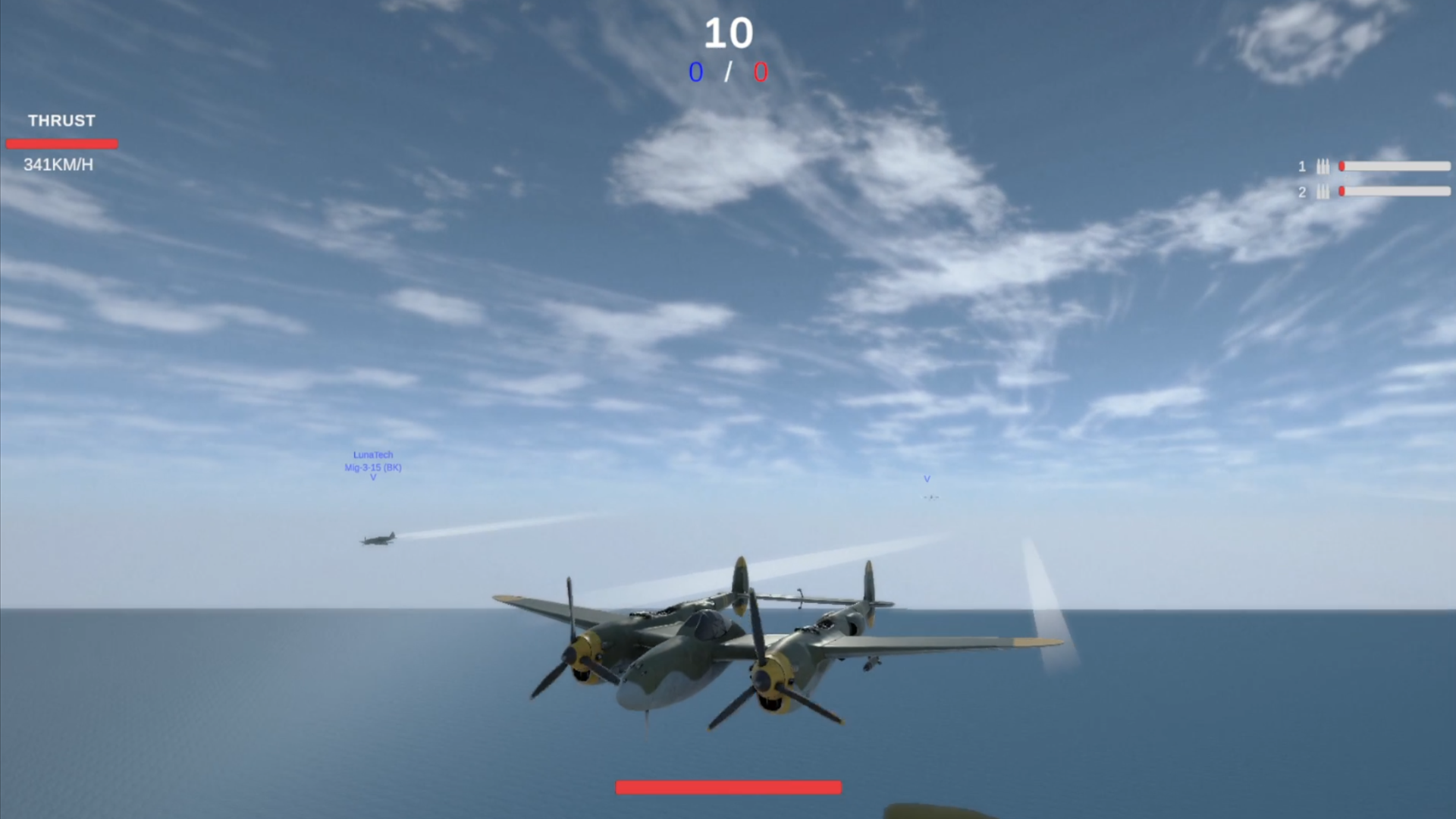 Airplanes and anti-aircraft guns — screenshot 1