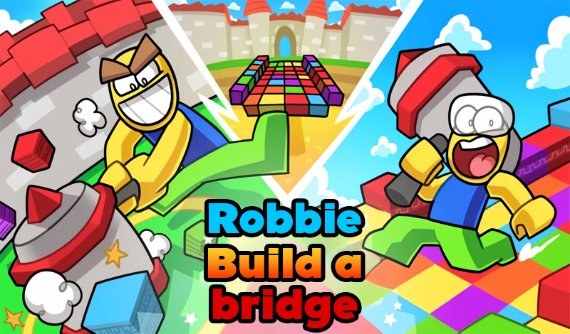 Robbie: Build a bridge game cover