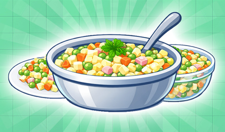 Merge Olivier: Make Salad!