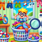 Oyun By Baskets: Sorting laundry for washing