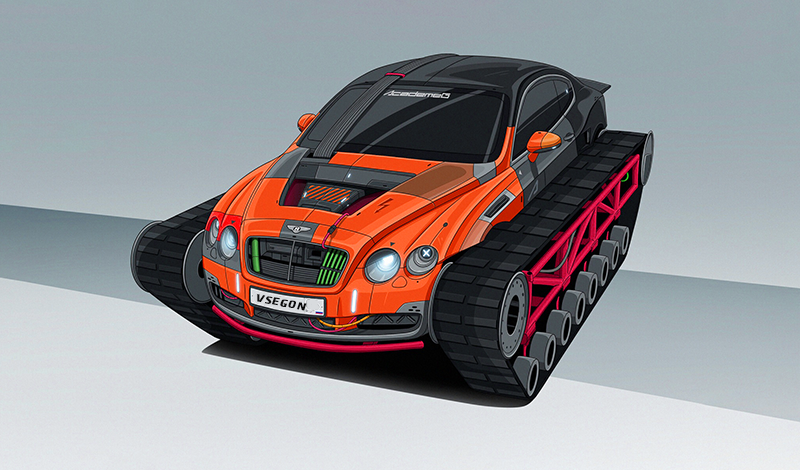 Tracked vehicles game cover