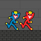 Red and Blue Stickman Huggy 2 oʻyini