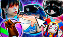 Meme Dance! Tralalero, Pomni, Pedro, Rat, Beast!