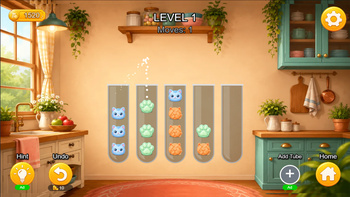 Cat Sort Puzzle